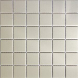 Parchment Square 48mm Vitrified Mosaic