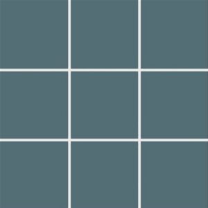 Dark-teal Green Matt Spectrum Mosaic