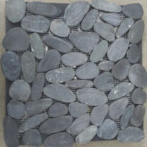 Black Cut Matt Pebble