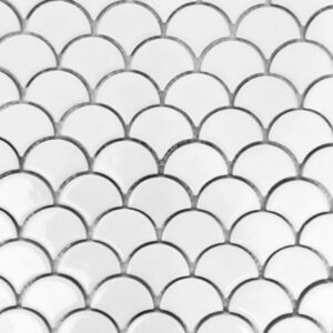 White Gloss Small Fishscale