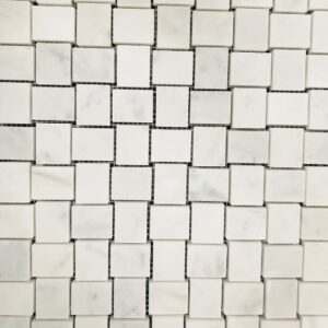 Carrara Honed Basketweave