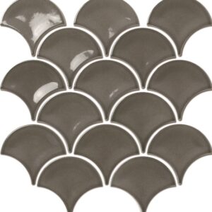Gunmetal Gloss Concave Fishscale