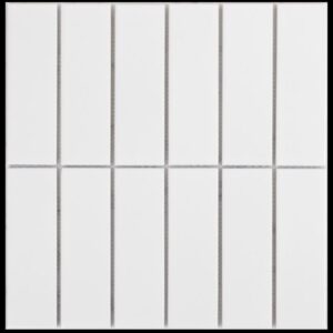 White Matt Stacked
