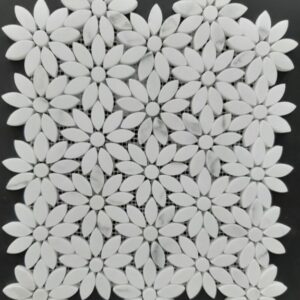 Mixed Marble Polished Daisy
