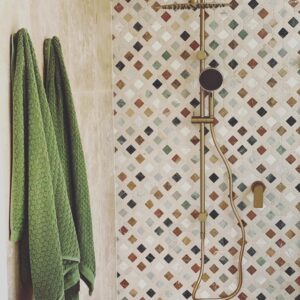 Mixed Tumbled Octagonal Marble