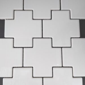 White Gloss Mosaic Crossway
