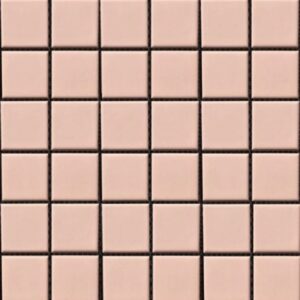 Pink Matt Sheeted Mosaic