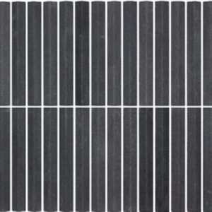 Basalt Honed Summit Stick Finger Marble Mosaic