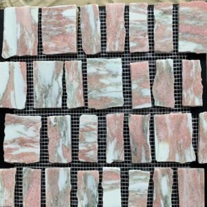 Norwegian Rose Modina Marble Mosaic