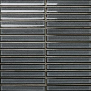Charcoal Gloss Saggar Mosaic