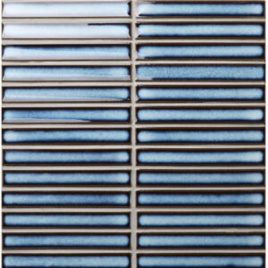 Sky-blue Gloss Saggar Mosaic