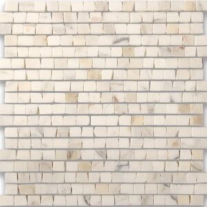Calacatta Oro Honed Antique Cut Marble Mosaic Tile