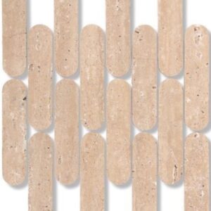 Roman Travertin Honed Marble Batons