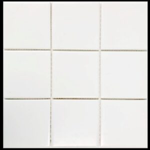 White Matt Mosaic