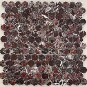 Marrone Moritz Honed Marble Pennyround