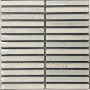 White-blue Wash Speckle Gloss Saggar Mosaic