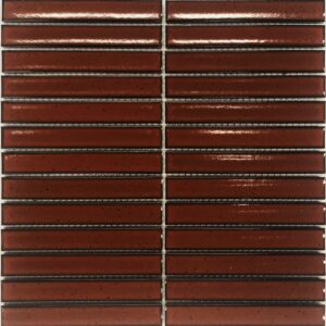 Terracotta Speckle Gloss Saggar Mosaic