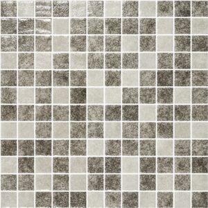 Grey Blend Glass Mosaic Riviera