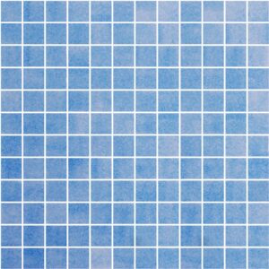 Light-blue Antislip Glass Mosaic Riviera
