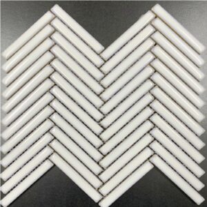 Off-white Gloss Small Finger Herringbone