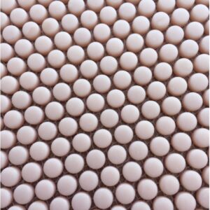 Dusty-pink Miniture Penny Rounds