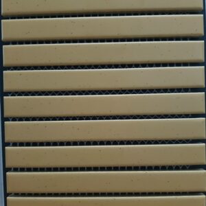 Dijon-mustard Matt Speckle Kitkat Porcelain Mosaic Tile