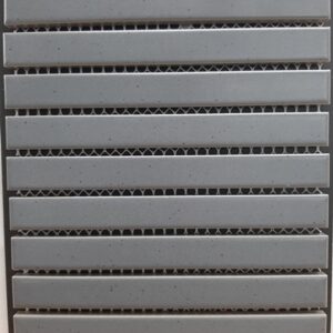 Light-charcoal Matt Speckle Kitkat Porcelain Mosaic Tile