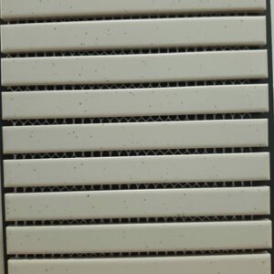 Fog-grey Matt Speckle Kitkat Porcelain Mosaic Tile