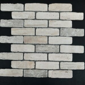 Zantine Tumbled Brickbond Marble