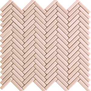 Pink Matt/Gloss Herringbone Sticks