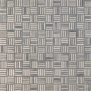 Light Blue Grey Matt Mosaic Tile