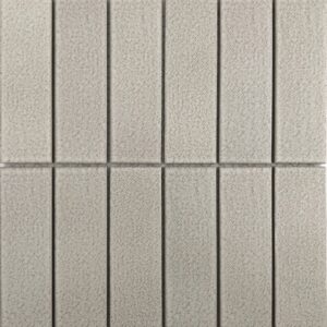 Straw Rattan Matt Stacked Mosaic