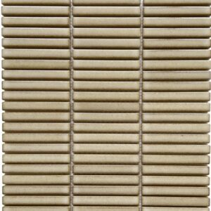 Sandy Beige Matt Framed Finger Mosaic