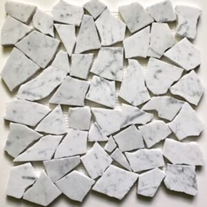 Carrara Honed Marble Mosaic