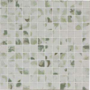 Blots Green Aquarelle Glass Mosaic Dm