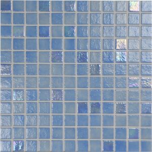 Aquamarine Aust Designer Glass Mosaic Dm