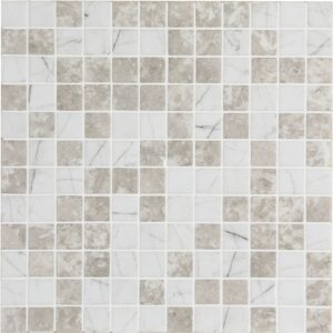 Lisa Beige Mix Glass Mosaic Dm