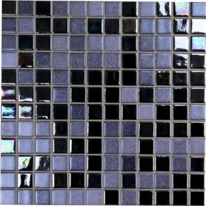 Phonenix Purple Black Mix Glass Mosaic Dm
