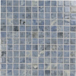Celestite Blue Cream Mix Gemma Glass Mosaic Dm