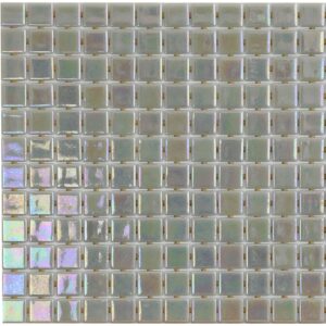 Grey Glow Fosfo Glass Mosaic Dm