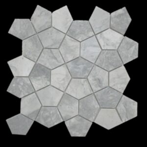 Supsuperwhite Quartzite Stone Mosaic