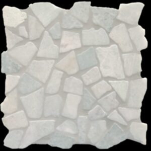 Ming Green Tumbled Random Marble Mosaic