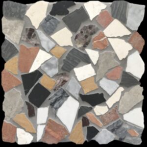 Tutte Le Pietra Honed Random Marble Mosaic