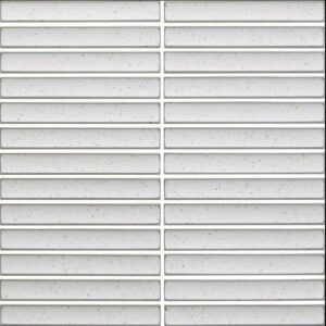 Ivory Gloss 3d Strip Village Mosaic