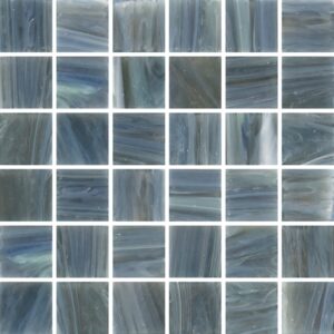 Blue Green Pearl Style Glass Mosaic Dm