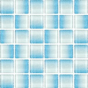 Light Blue Glass Mosaic Dm