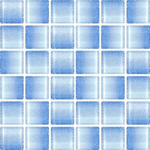 Light Blue Mix Glass Mosaic Dm