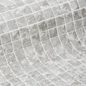 Ash Grey Stone Glass Mosaic Dm