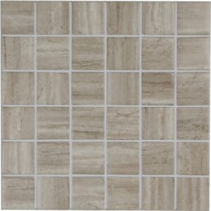 Creamstone Stone Look Glass Mosaic Dm