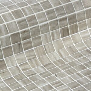 Creamstone Stone Look Glass Mosaic Dm